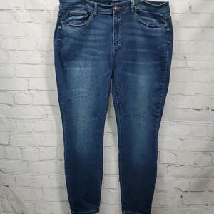 Judy Blue Dark Wash Skinny Fit Curvy Womens Jeans Size 22W
